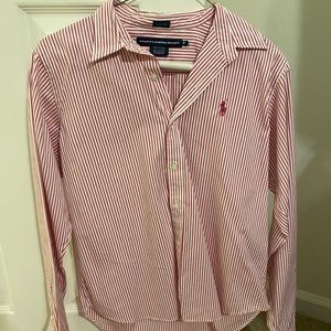 Like new Ralph Lauren Sport Slim Fit Button Up